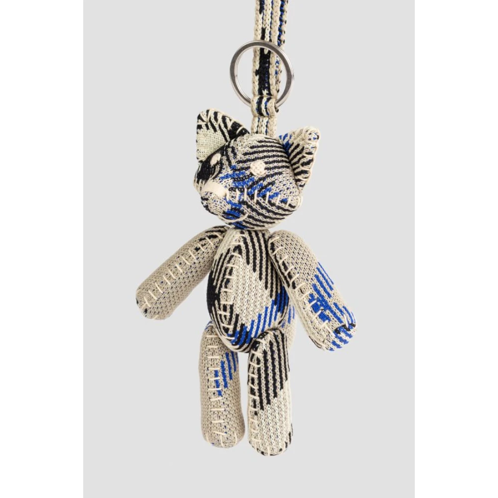 Burberry Foxy sleutelhanger met gebreid ontwerp Multicolor Unisex