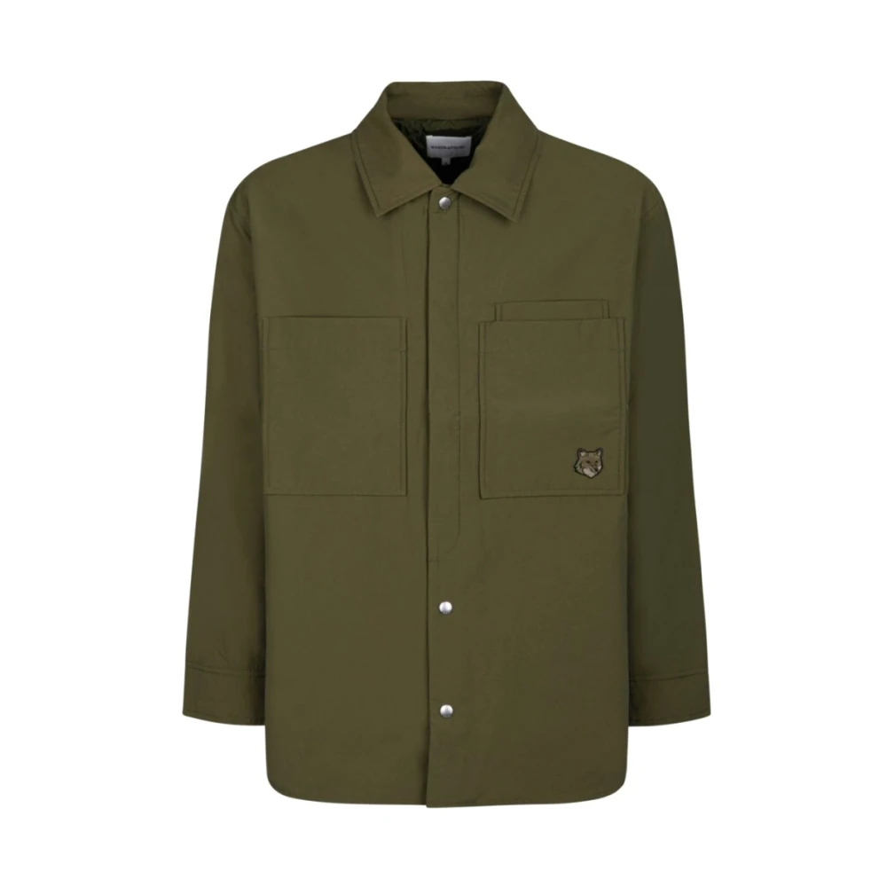 Maison Kitsuné Stijlvolle Herenjas Green Heren