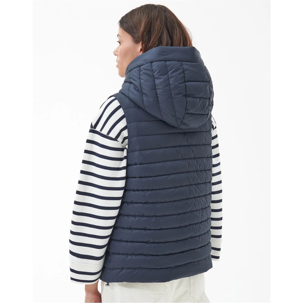 Barbour Gewatteerd Gilet Navy Vest Blue Dames