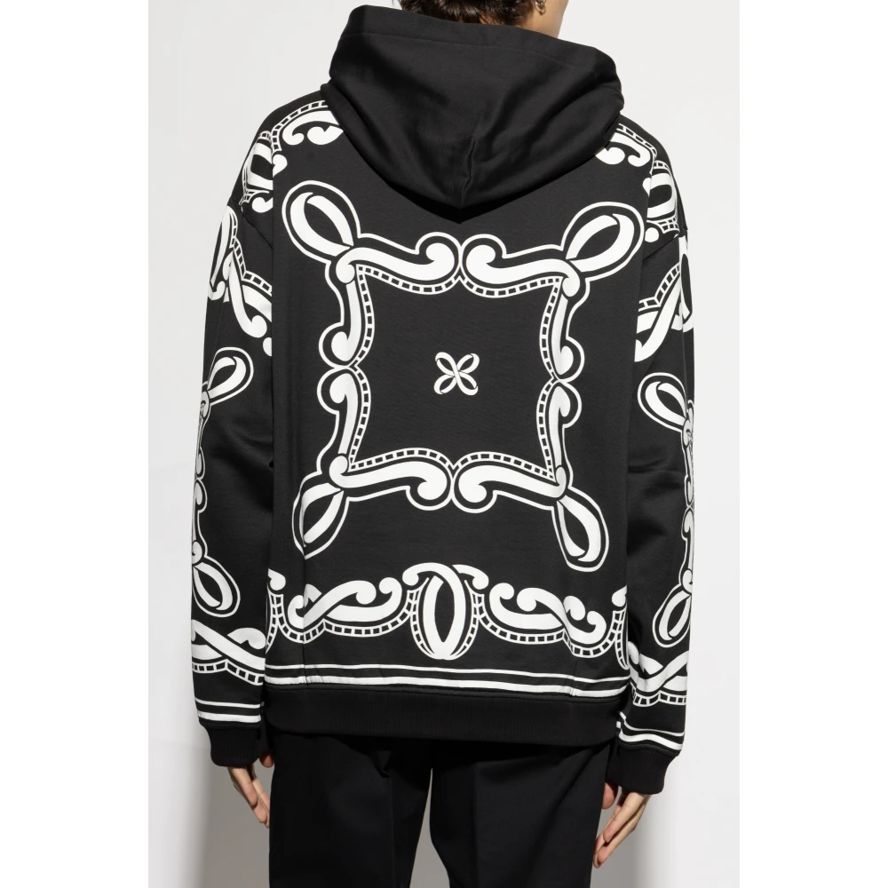 Dolce & Gabbana Hoodie Black Heren