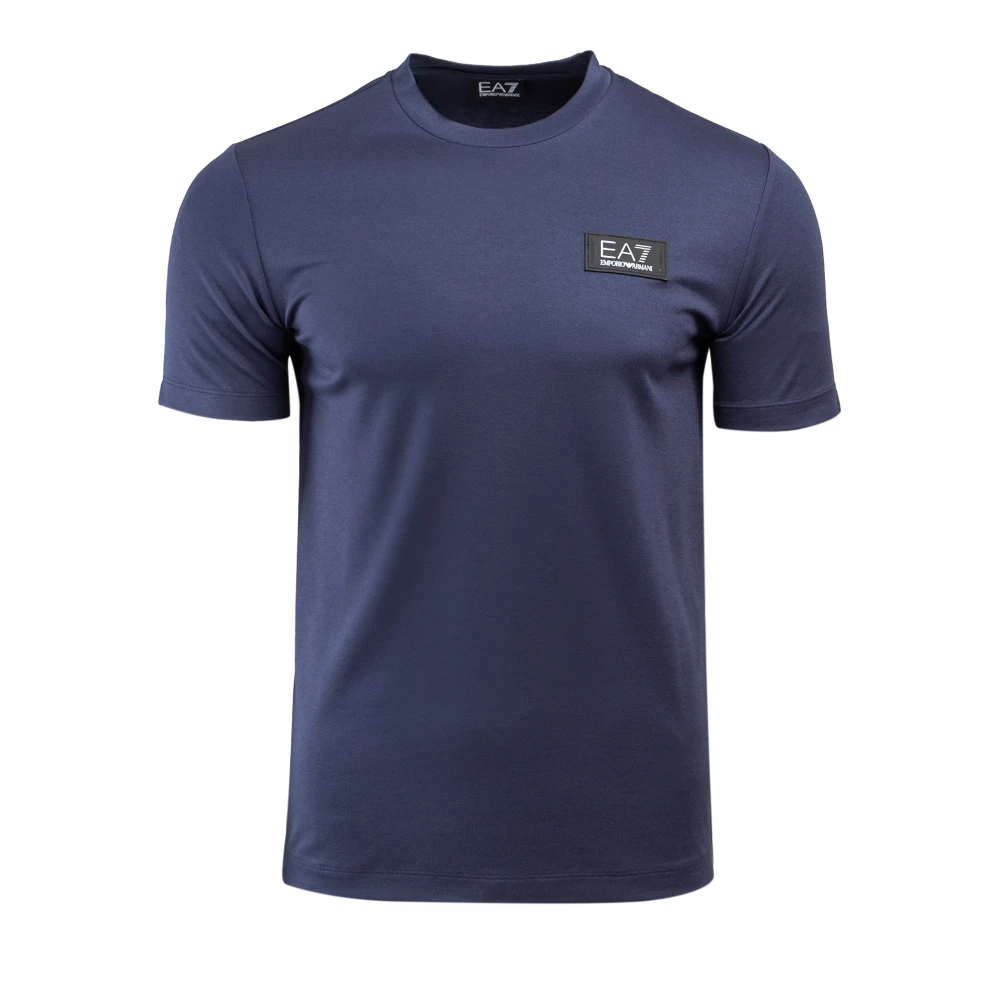 Emporio Armani EA7 Heren T-shirt in marineblauw Blue Heren