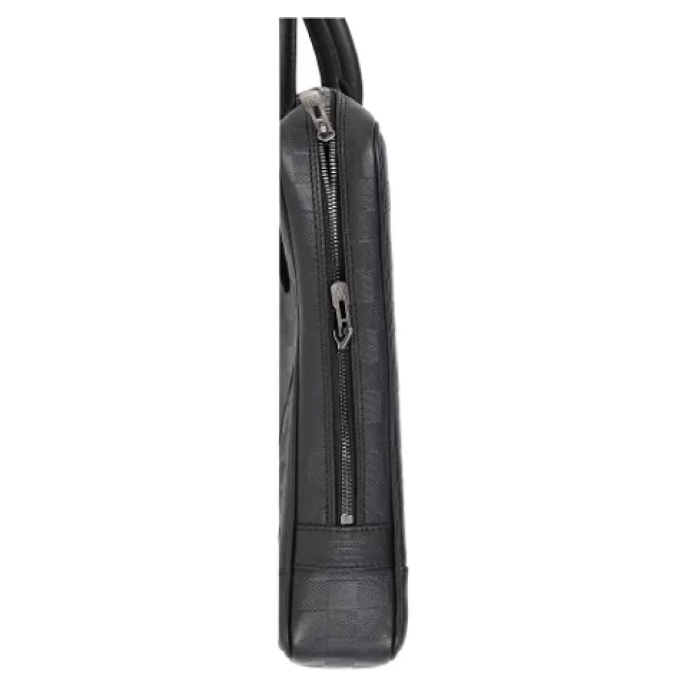 Louis Vuitton Vintage Pre-owned Leather totes Black Dames