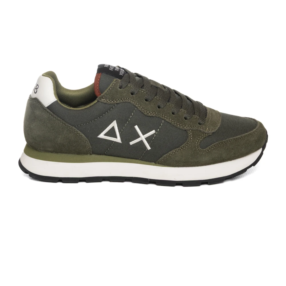 Sun68 Tom Solid Sneaker - Male - Sneakers - Green - 8 Uk - Shoes - Image 5
