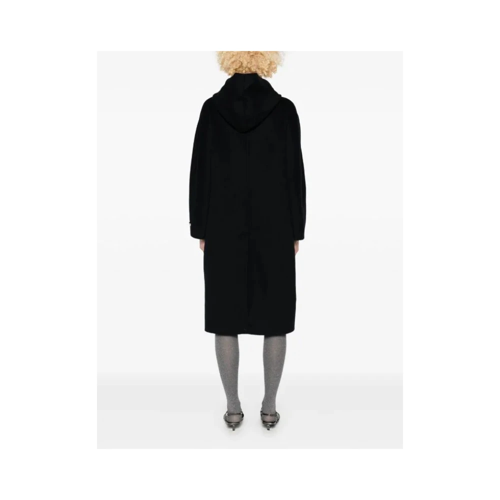 Paltò Zwarte Winterjassen Black Dames