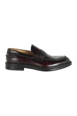 Läderloafer med Wembley-stil