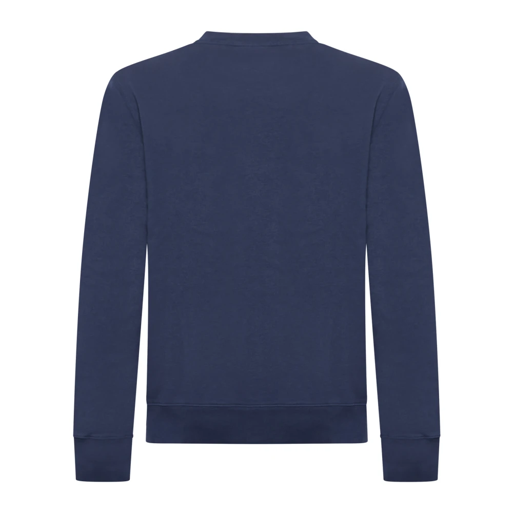 Maison Kitsuné Stijlvolle Sweaters Collectie Blue Heren