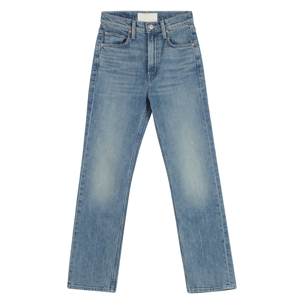 Mother Rider Enkel Skinny Jeans Blue Dames