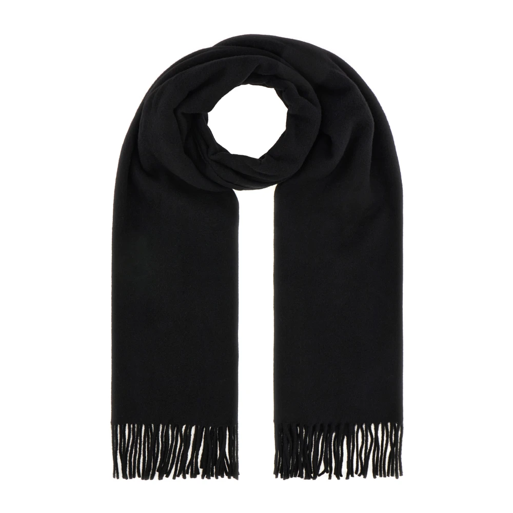 Maison Kitsuné Sjaals & Shawls Collectie Black Dames