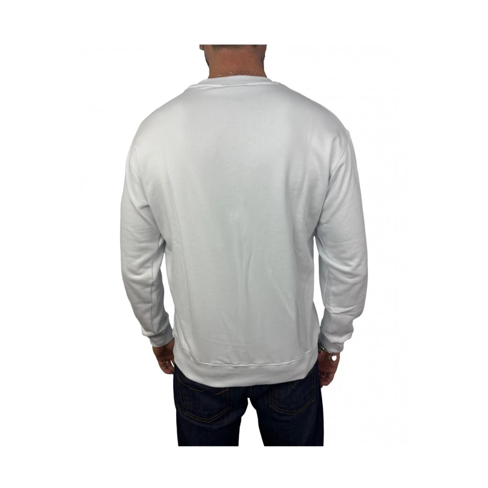 Gaëlle Paris Witte Katoenen Sweatshirt White Heren