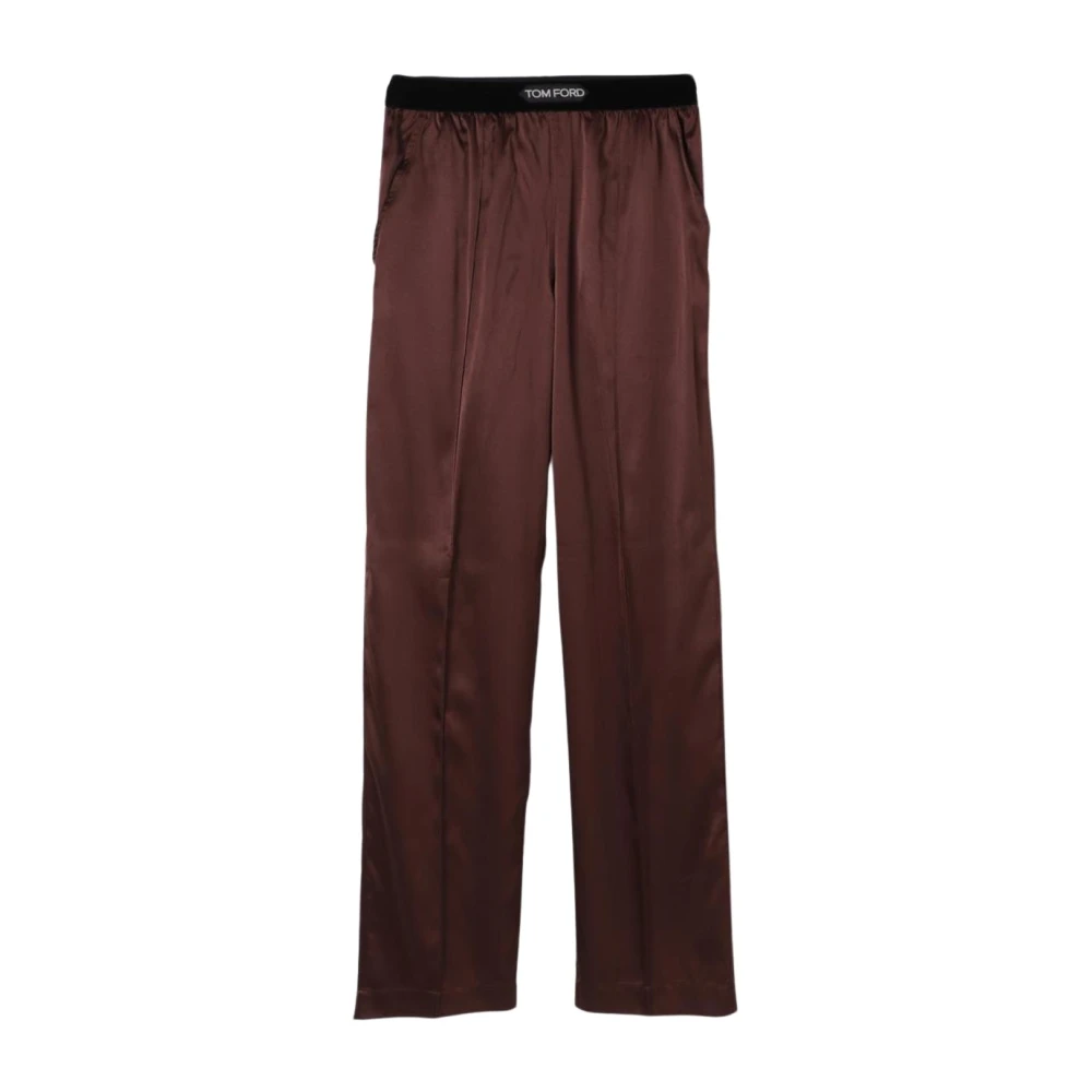 Trousers > Straight Trousers - - Tom Ford - Modalova