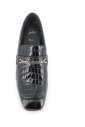 black-crocodile-print-sandals