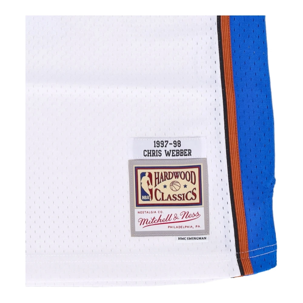 Mitchell & Ness Chris Webber NBA Basketbal Tanktop White Heren