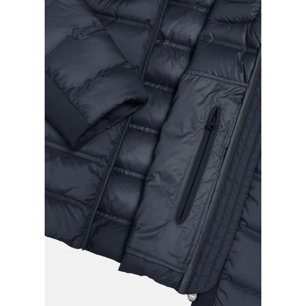 Colmar Blauwe Gewatteerde Hoodie Jas Blue Heren