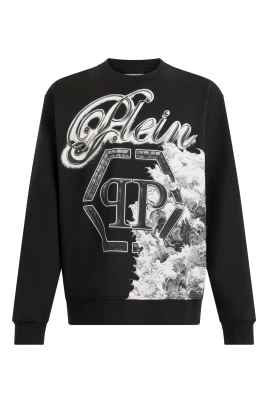 Rundhalsad sweatshirt Ceramic Signature