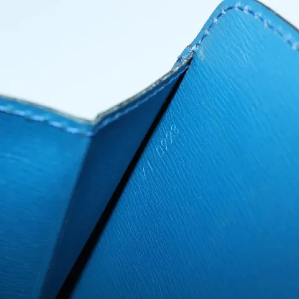 Louis Vuitton Vintage Pre-owned Leather louis-vuitton-bags Blue Dames