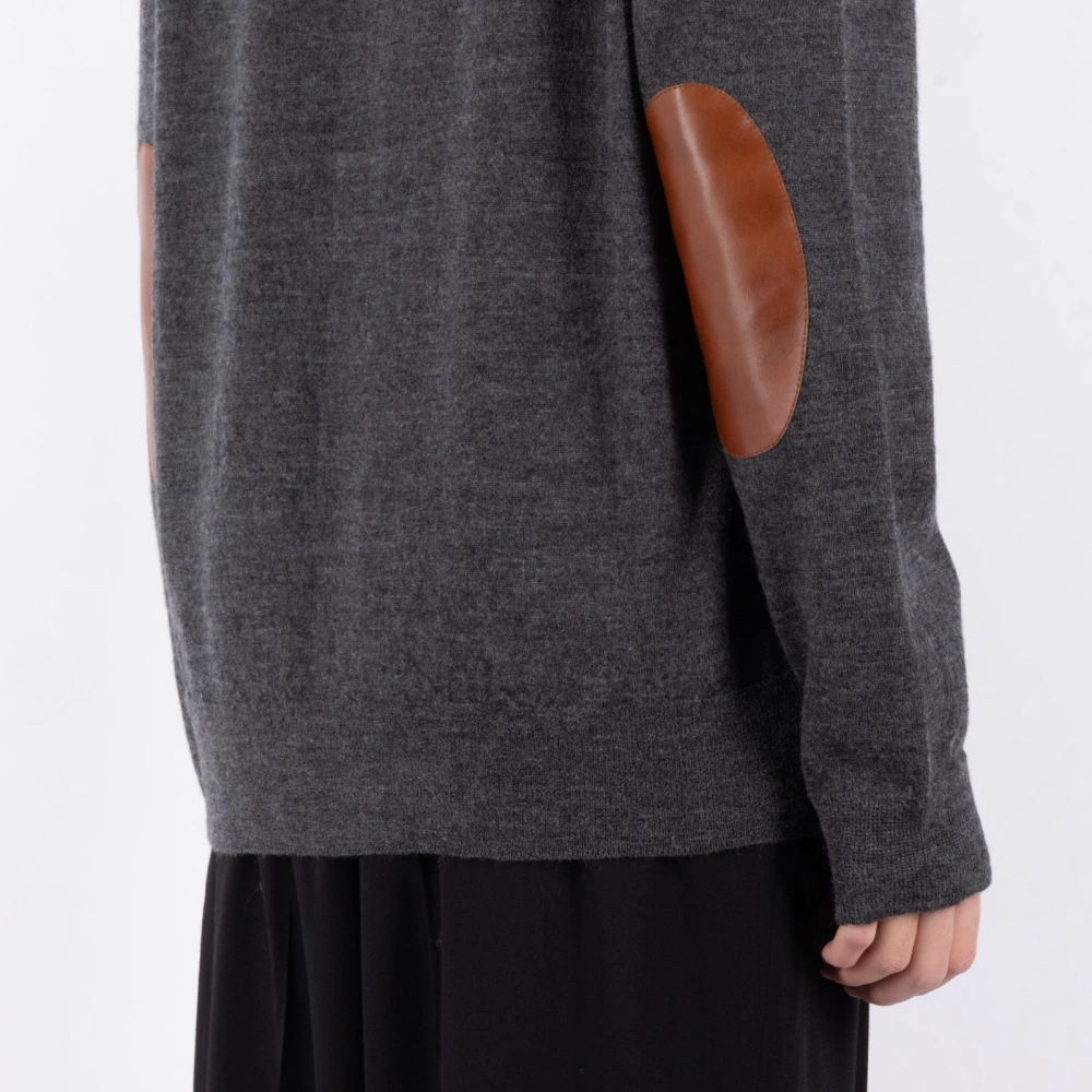 Maison Margiela Grijze Wollen Vest Gray Dames