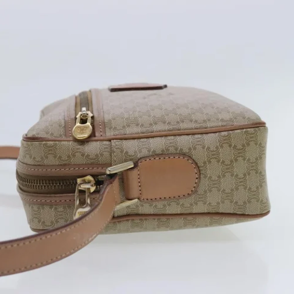 Celine Vintage Pre-owned Canvas celine-bags Beige Dames