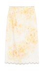 yellow-pleated-skirt