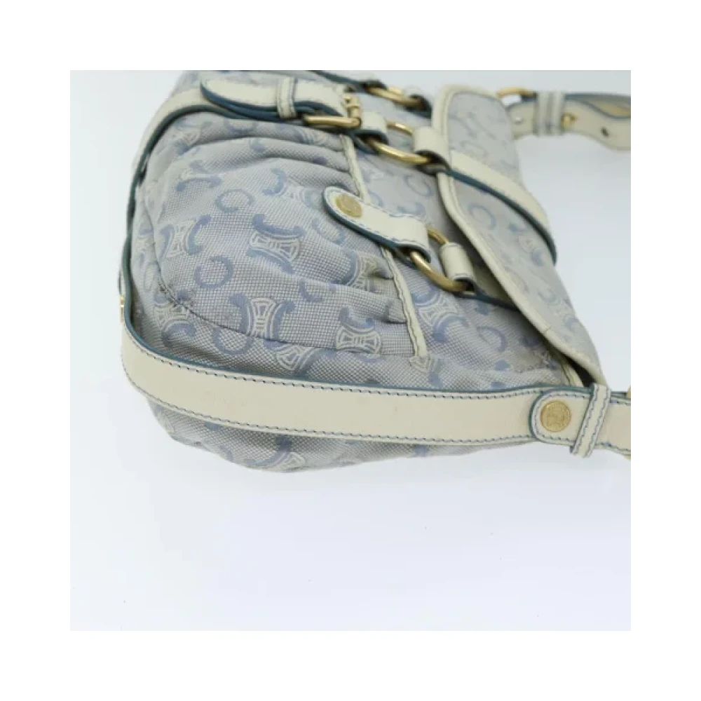 Celine Vintage Pre-owned Canvas celine-bags Blue Dames