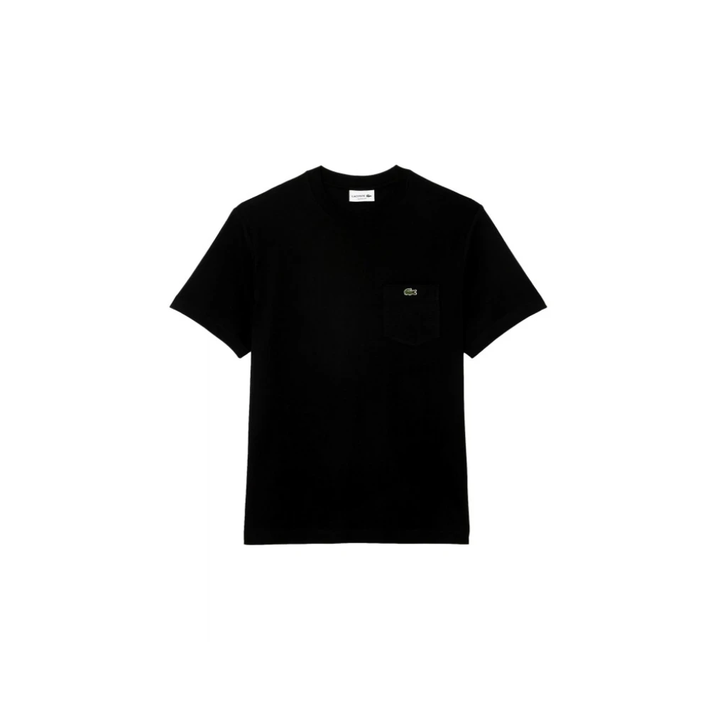Lacoste Uomo Nero Top, M, New,