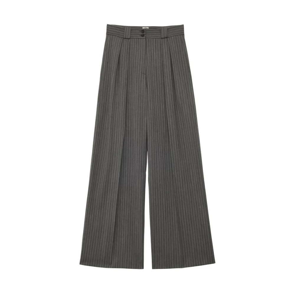Trousers > Wide Trousers - - Ines de la Fressange Paris - Modalova