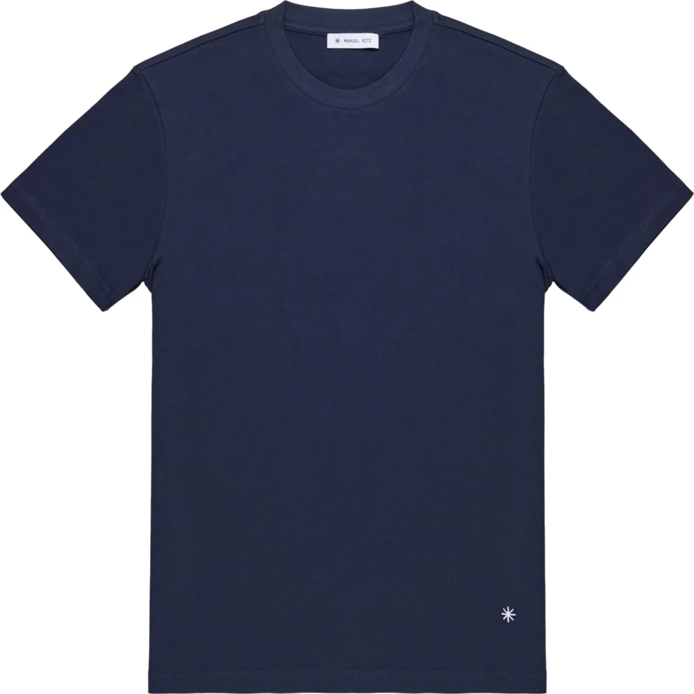 Manuel Ritz T-Shirts Blue Heren