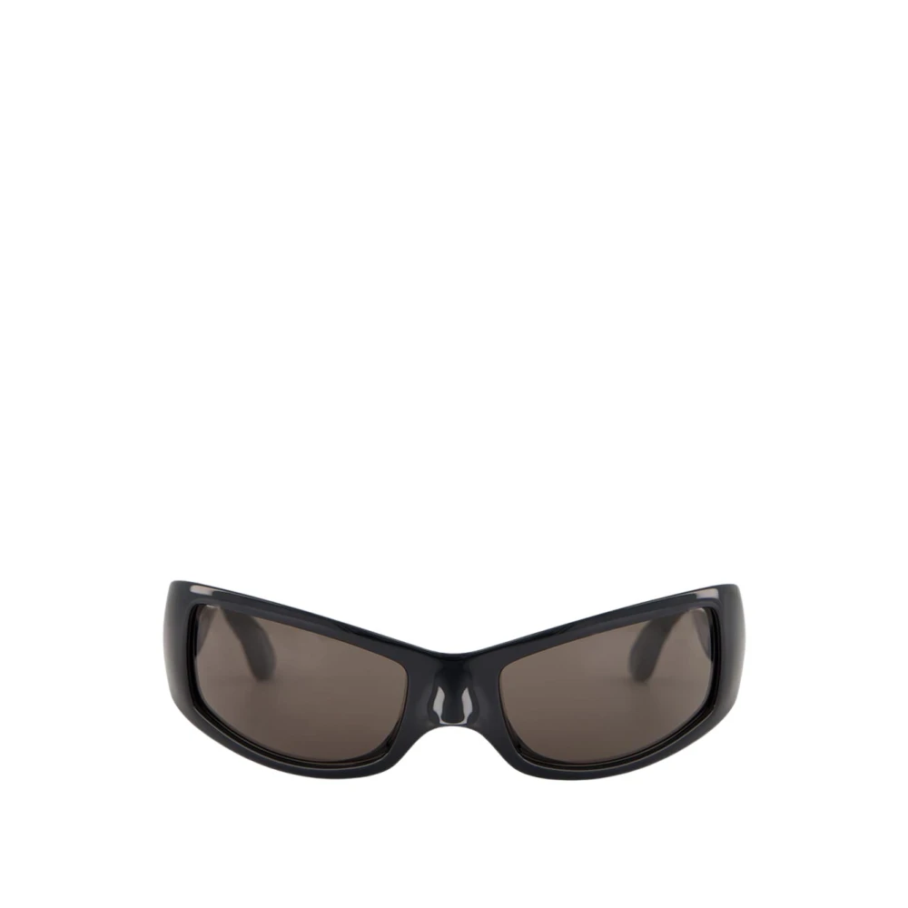 Balenciaga Men's Black Raven Cat Sunglasses - Sunglasses - One Size - Accessories