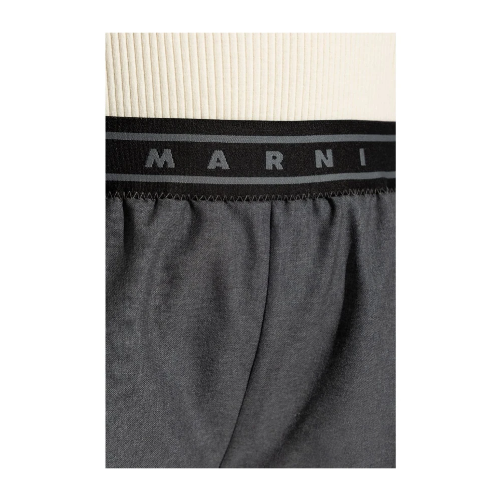Marni Grijze Bermuda's Dameskleding Gray Dames