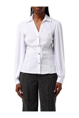 pleated-sleeve-blouse-shirt