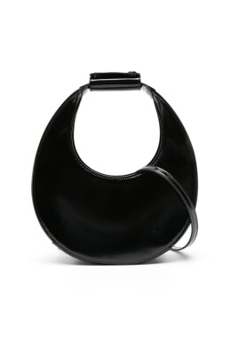 black-leather-circular-design-handbag