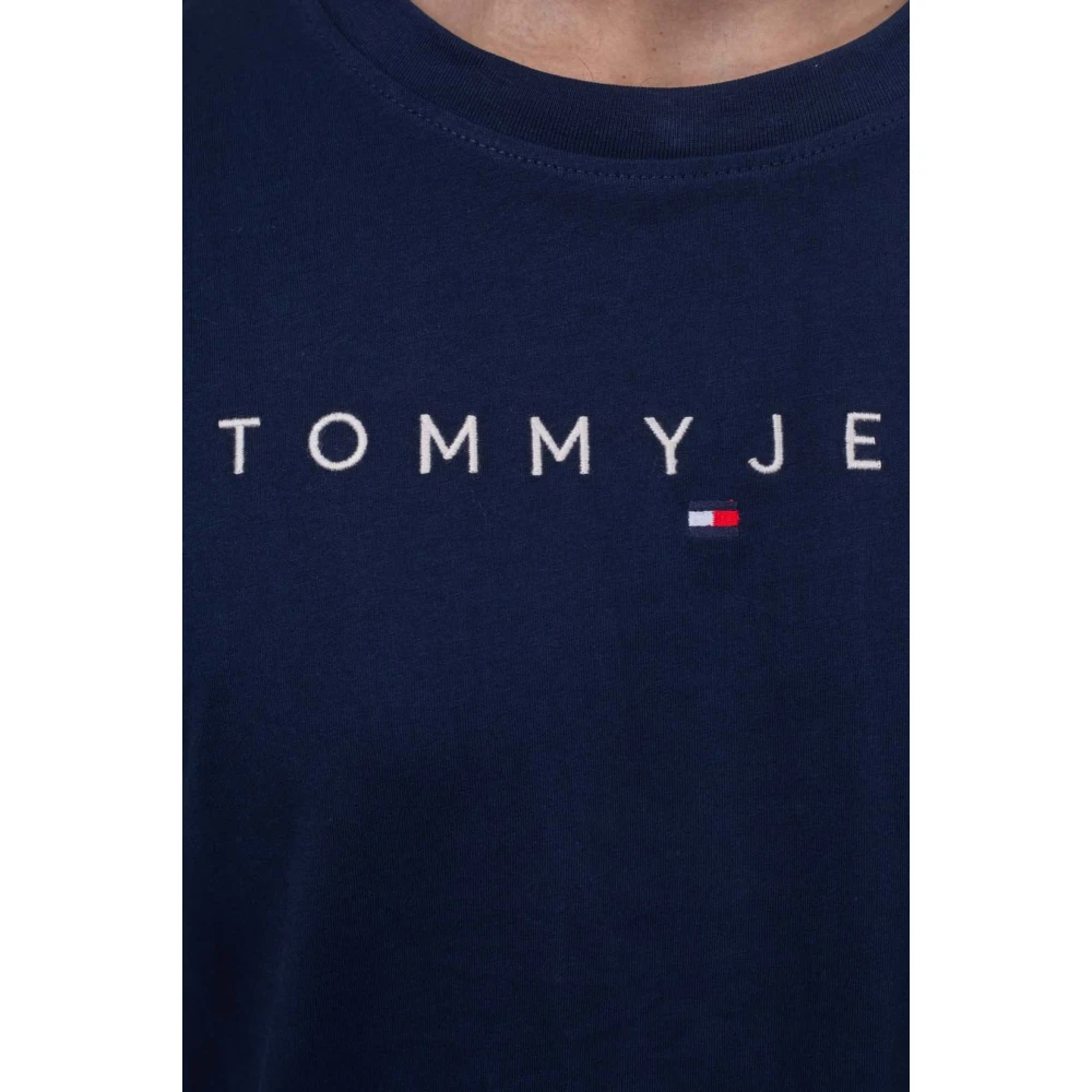 Tommy Jeans T-Shirts Blue Heren