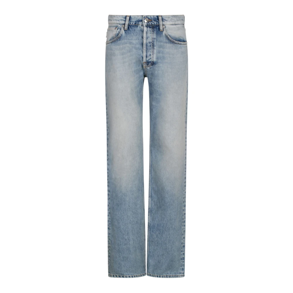 Lanvin Blauwe Denim Jeans Blue Heren
