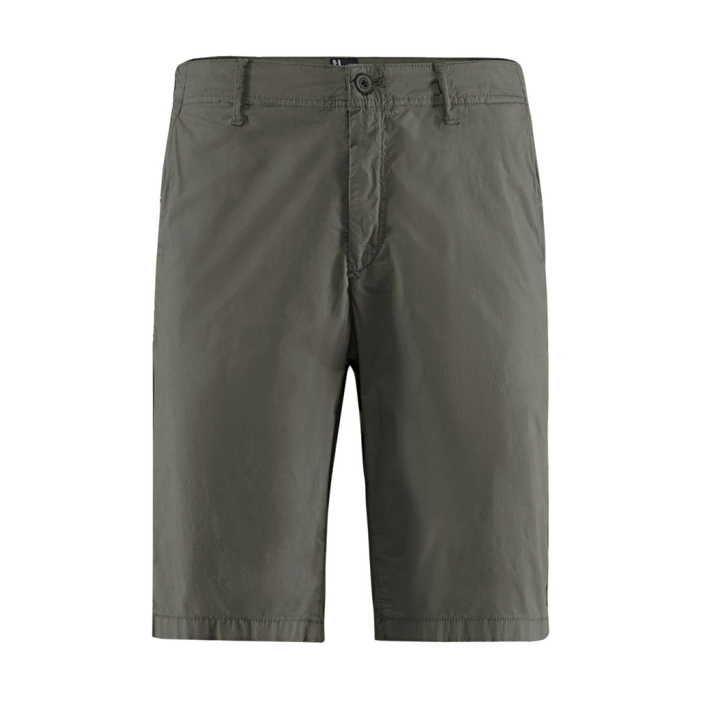 BomBoogie Casual Chino Shorts Green Heren