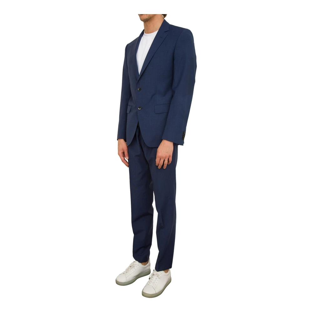 Hugo Boss Stijlvolle BLU Suits voor Mannen Blue Heren