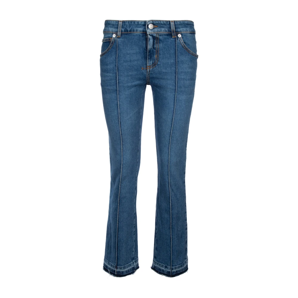 Alexander mcqueen Klassieke Denim Jeans voor Dagelijks Gebruik Blue Dames