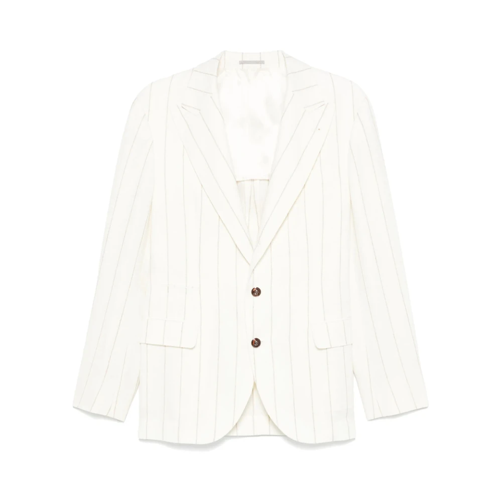 Jackets > Blazers - - Brunello Cucinelli - Modalova