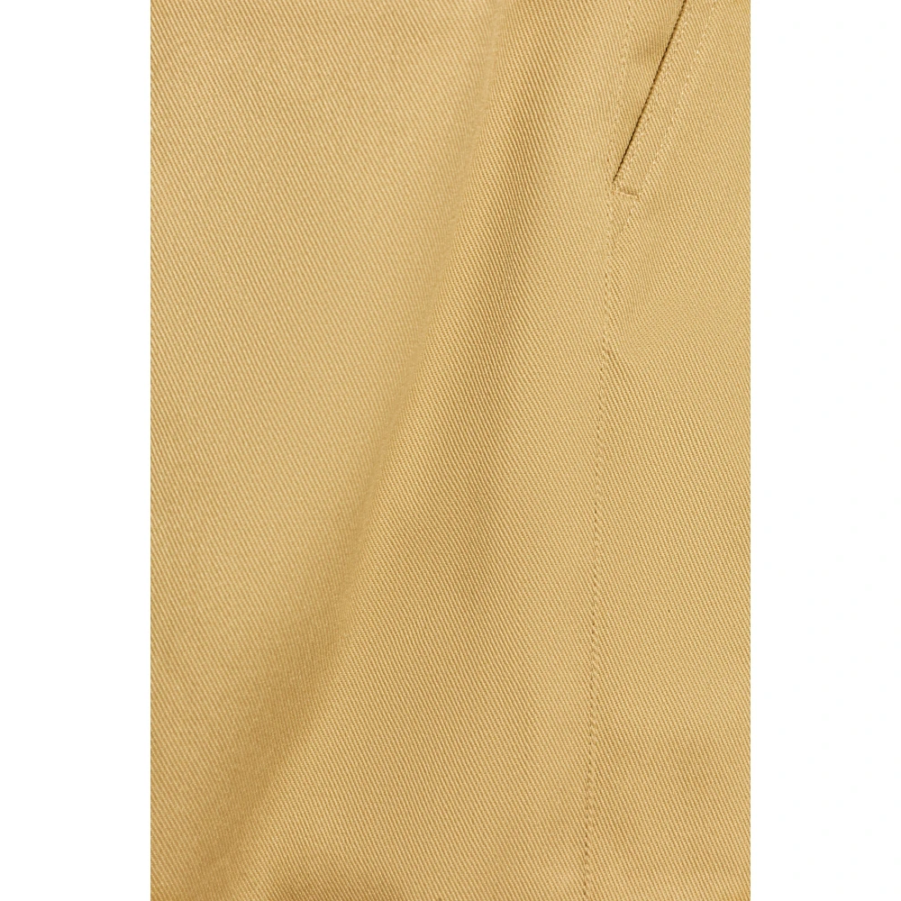 Maison Margiela Gekreukelde broek Beige Heren