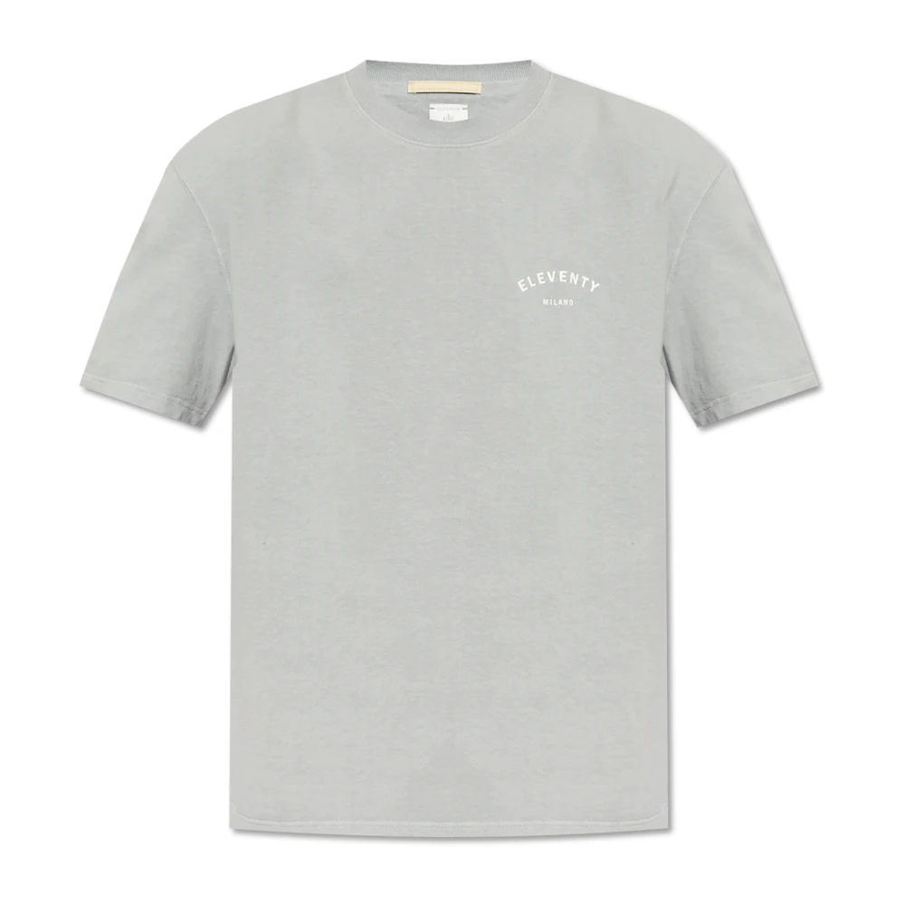 Eleventy - Tops > T-Shirts - Gray - Eleventy - Modalova