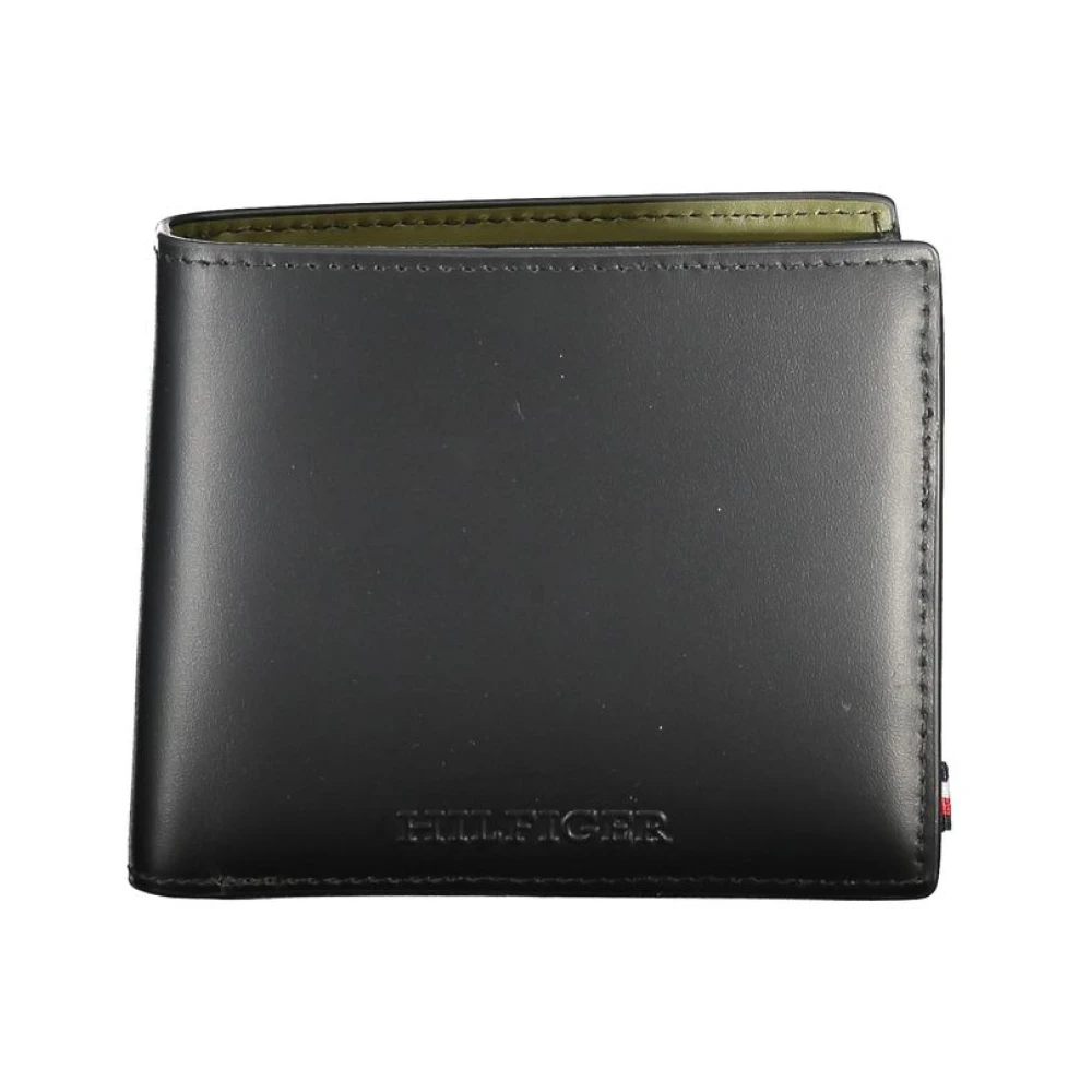Tommy Hilfiger Men's Black Leather Wallet