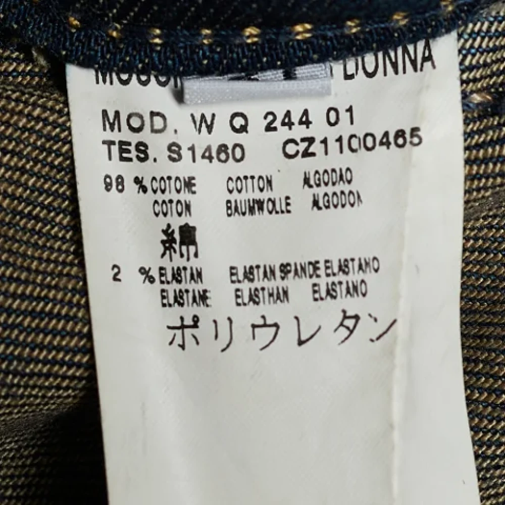 Moschino Pre-Owned Pre-owned Denim jeans Blue Dames