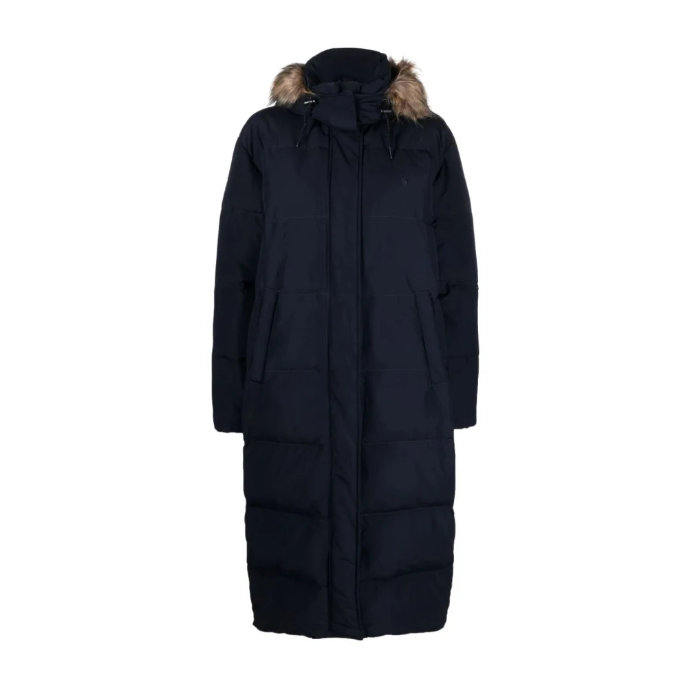 Polo Ralph Lauren Donna Blu Cappotti, M, New,