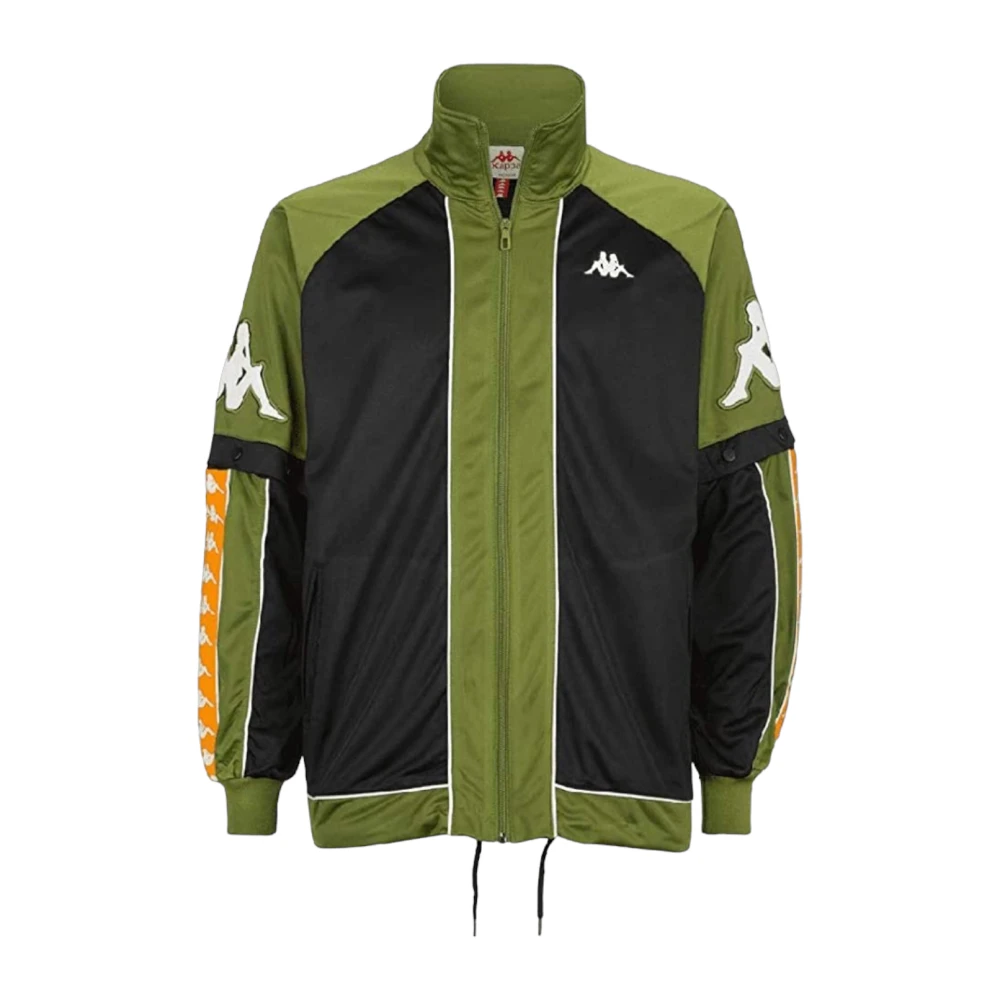 Kappa Sweater met rits Green Heren
