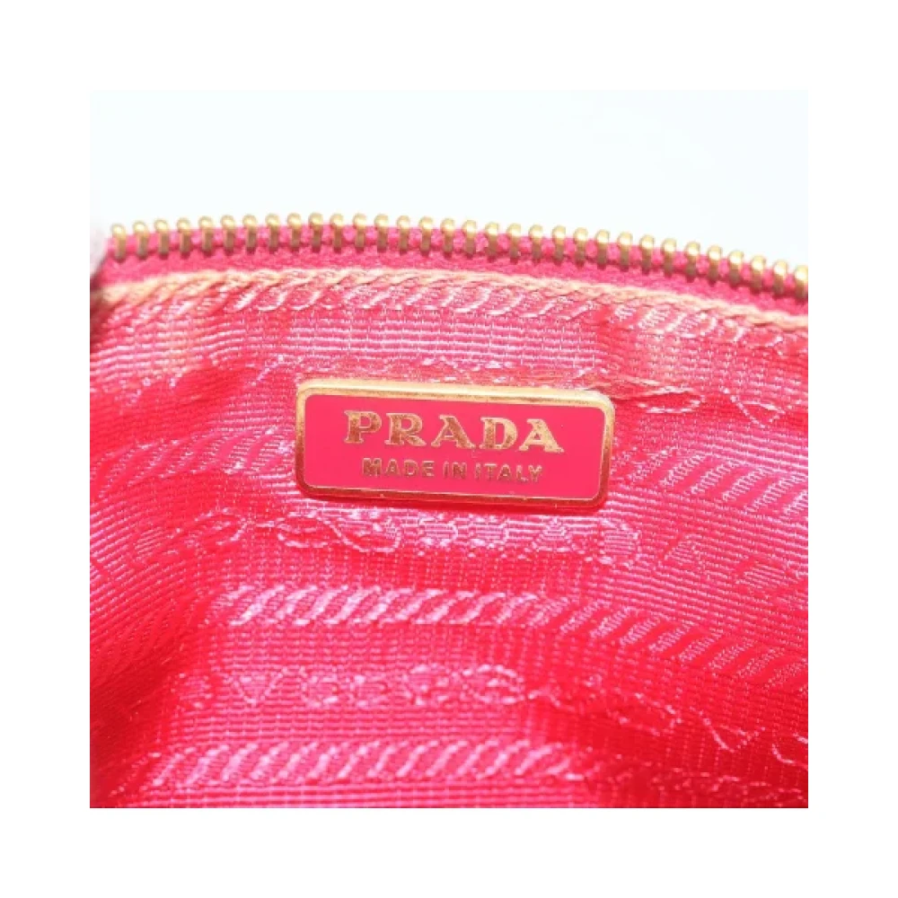 Prada Vintage Pre-owned Nylon prada-bags Pink Dames