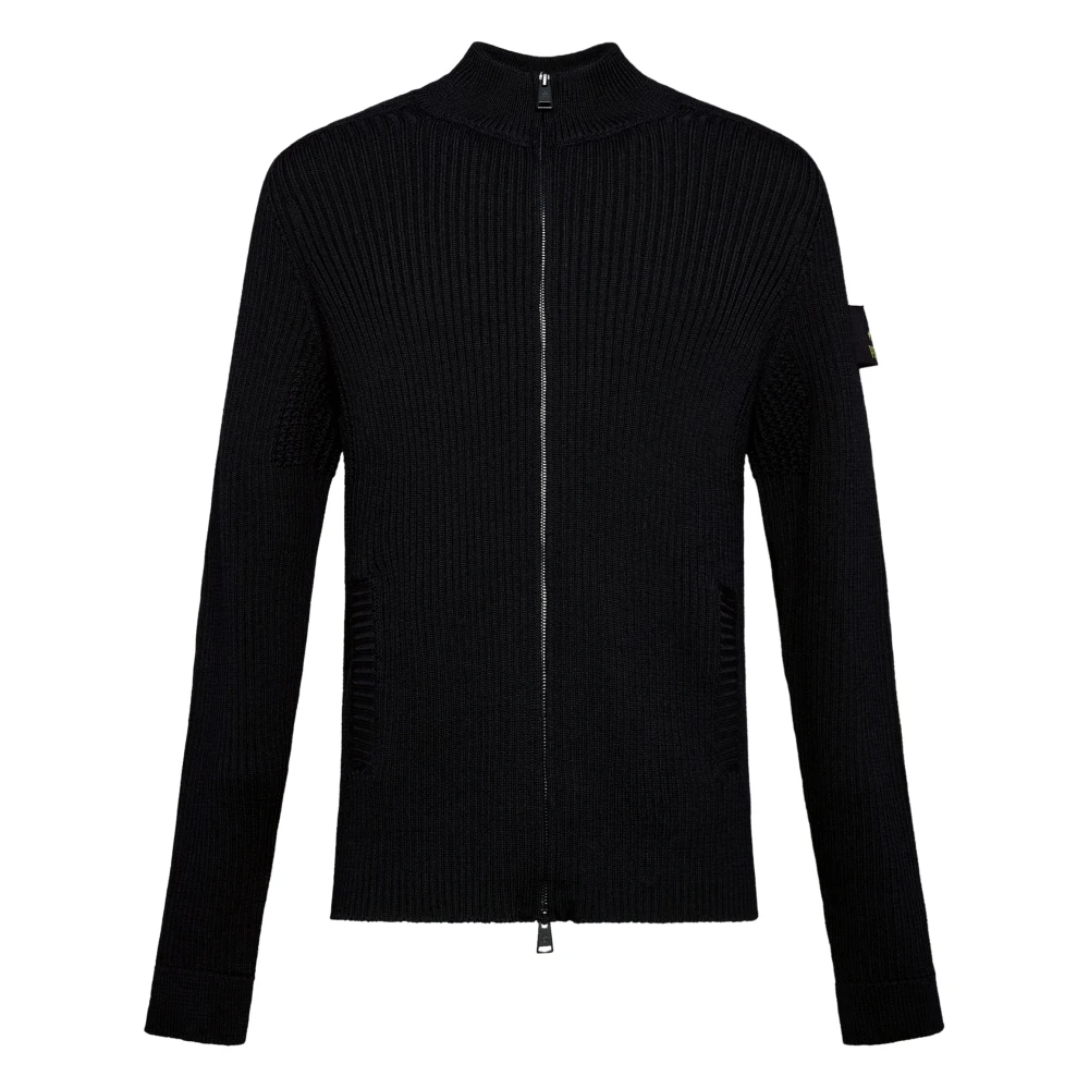 Premiata Men's Black Cardigans, Xl, Pmg25 Cardigan