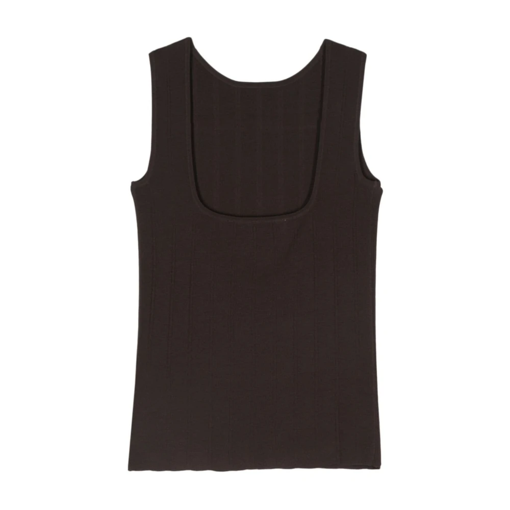 Remain Birger Christensen Chocolade Tanktop Brown Dames