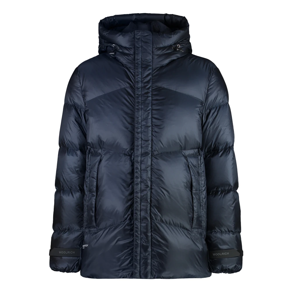 Woolrich Pertex Quantum Gewatteerde Eendendonsjas Blue Heren