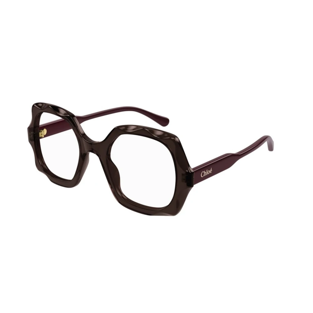 Chloé Violet Zonnebril Model Ch0228O Purple Unisex