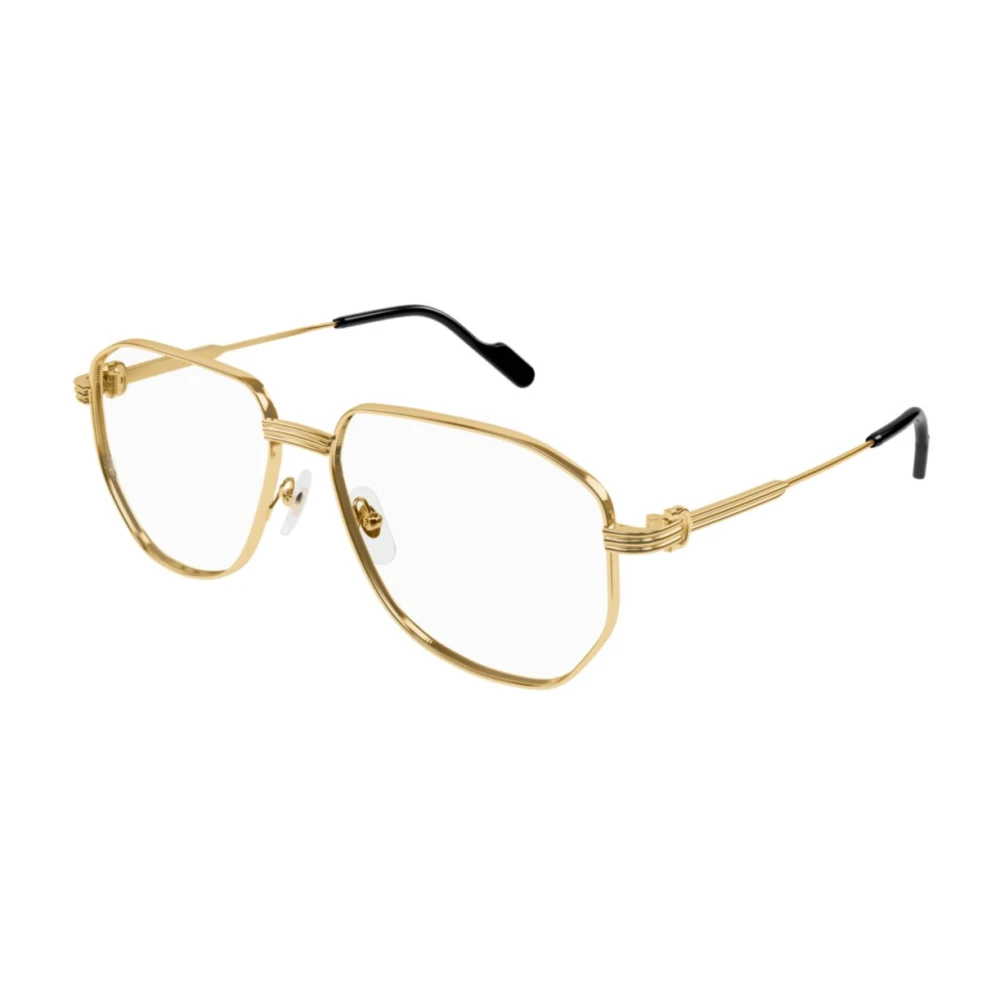 Cartier Elegante Brilmontuur Ct0484O Yellow Unisex