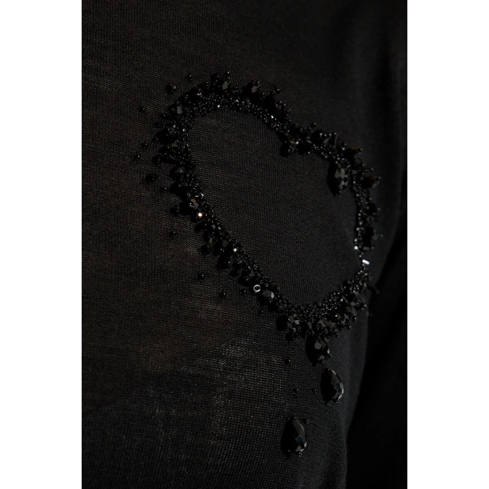 Dsquared2 Wollen Turtleneck Black Dames