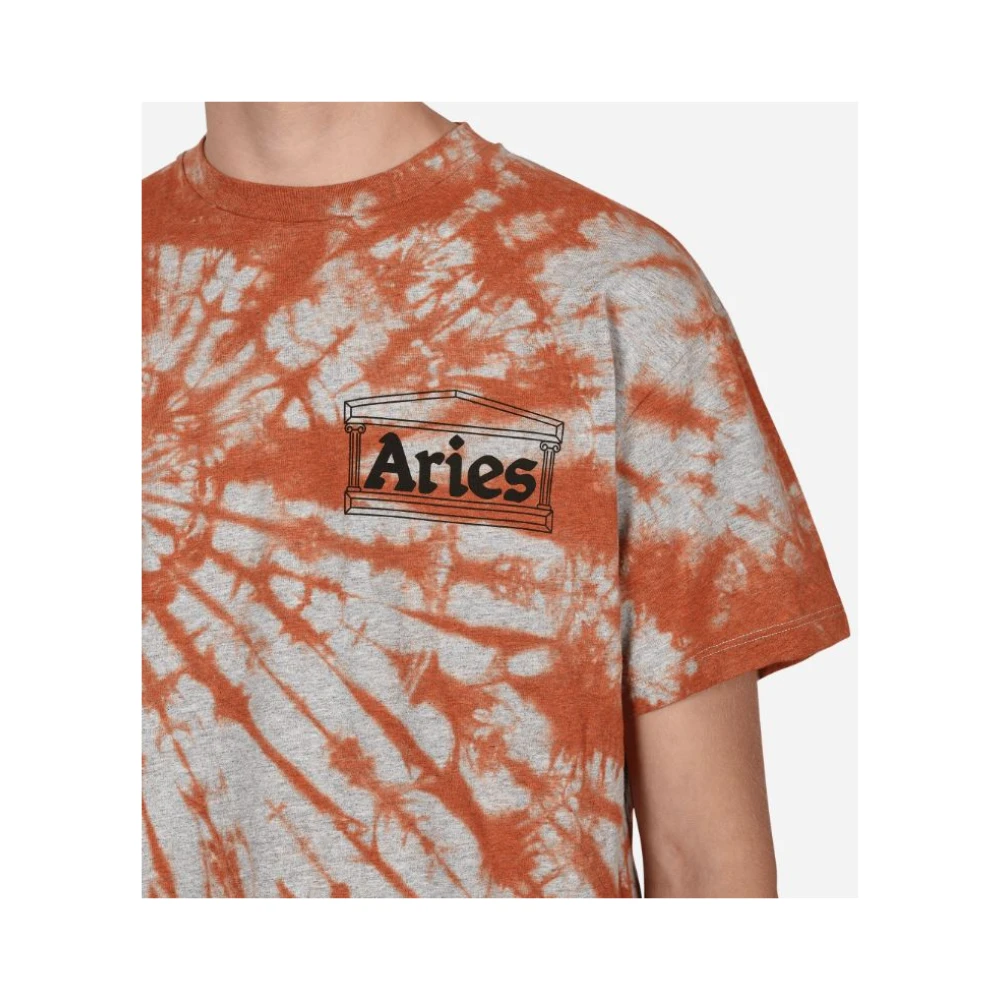 Aries T-shirts Orange Heren